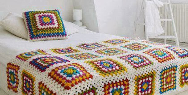 21 Adet Örgü Yatak Örtüsü Ve Koltuk Şalı Modelleri