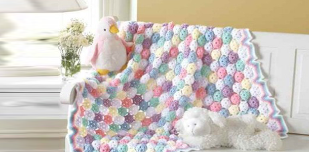 Tığ İşi Örgü Bebek Battaniyesi Örnekleri (Değişik Örnekler)