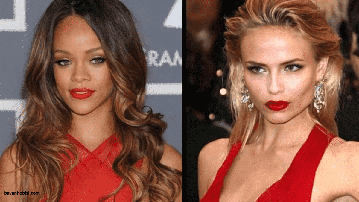 Kırmızı Elbise Makyajı