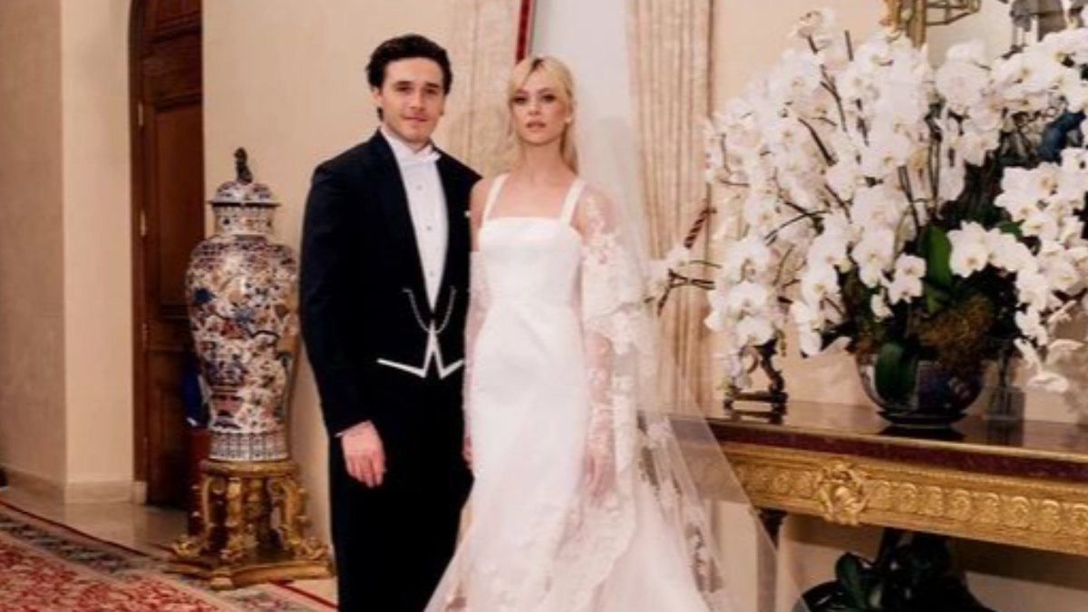 Nicola Peltz ve Brooklyn Beckham’ın düğününden kareler